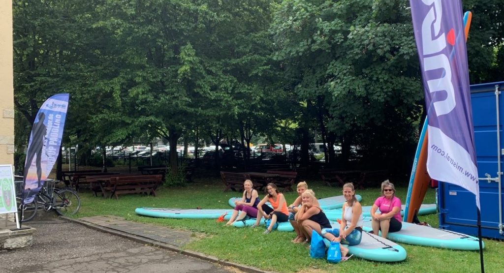 SUP-Yoga bei safeand.fun SUP-Yoga bei safeand.fun